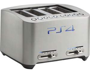 Artist's rendition of the possible PS3 design. 